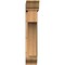 Ekena Millwork Westlake Traditional Smooth Bracket w/ Offset Brace, Western Red Cedar, 7 1/2"W x 28"D x 40"H BKT0806X28X40WTL01SWR - alternate 2